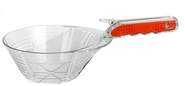 Ковш Decor пластиковый строительный прорезиненная ручка 1,1 л 670-2201