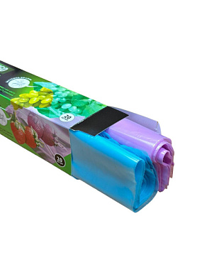 Пакеты Amigo для заморозки и хранения с замком голуб/розов 1,6 л 19*22 см 20 шт п/э П9001