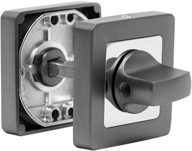 Завертка сантехническая Pallini матовый черный никель PAL-WC-RS SBN/NP