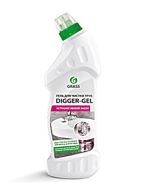 Средство Grass Digger-Gel для чистки канализационных труб 750 мл 125181