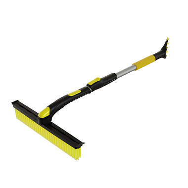 Щетка Kessler от снега и льда с телескопической ручкой со скребком 94/128 см NBR A1-02-15