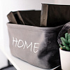 Корзина Handy Home Велюр серый Д250*Ш190*В140 LIS-10 M