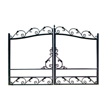 Ворота Волна окрашенные 3,3*2,2 м