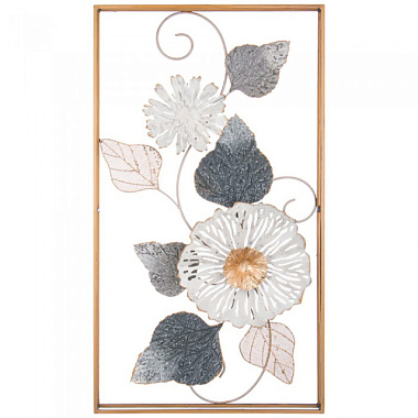 Панно Lefard Цветочная симфония настенное 50.2*90.8*5.7 см 680-174