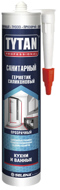 Герметик Tytan Professional UPG силиконовый санитарный прозрачный 280 мл 87607 *