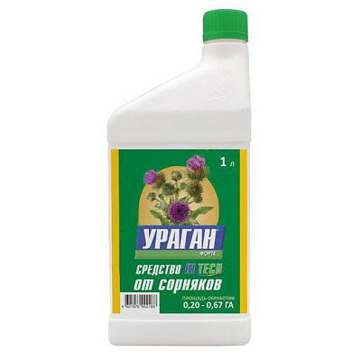 Средство ЗАС Ураган Фортэ от сорняков 1л 198376