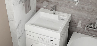 Раковина Aquadream Люкс сигн белый 600*600*110 мм V61D1