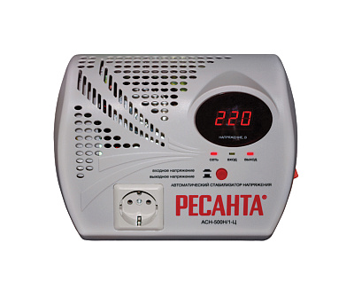 Стабилизатор Ресанта АСН-500 Н/1-Ц 63/6/9