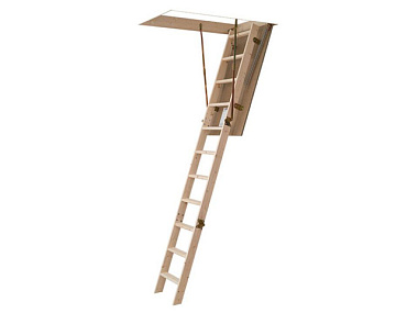 Лестница Dolle Hobby 26 чердачная 120*60 см 5004601 в картонной упаковке