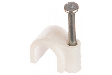 Скоба Navigator крепежная круглая d6 с гвоздем NCR-06-50 уп 50 шт 71067