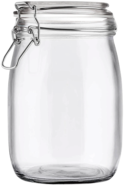 Банка Appetite стеклянная круглая 1000 мл S6504