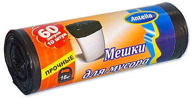 Мешки для мусора Антелла 60 л 10 шт 70073