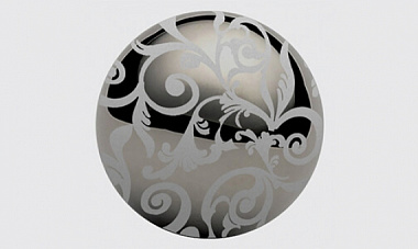 Клипса магнитная Гербера D45 Хром/Сатин 1Т