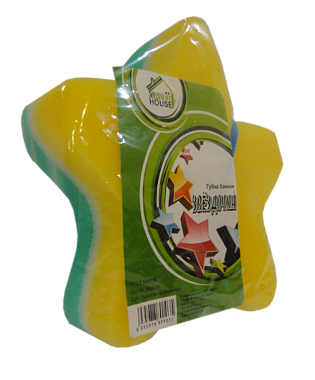 Губка банная Green House Звездочка ГБ025