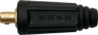 Кабельный разъем QE  Ergus  вилка сварочного кабеля ТК 16-25 до 200 А  2 шт в блистере