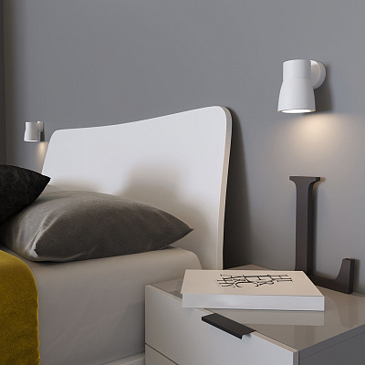 Светильник настенный Elektrostandard Cono белый MRL 1027 a061048***