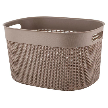 Корзина Plast Team Oslo для хранения шоколадный мокко 6 л PT135110015