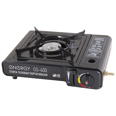 Плита газовая Energy GS-400 портативная кейс 231568