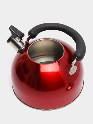 Чайник Добрыня газовый красный 2,5 л DO-2903R