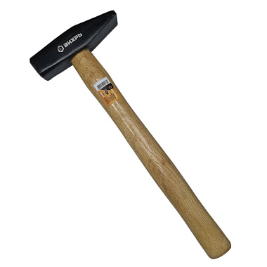 Молоток Вихрь квадратный боек деревянная рукоятка 600 г 73/6/8/3