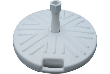 Подставка для зонта Garden Story пластик круглая белая 59