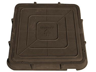 Люк ЛКПП малый квадратный коричневый