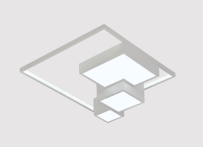 Люстра Schaffner Pradera 2851-480 WH LED 142W 48*48*15 см