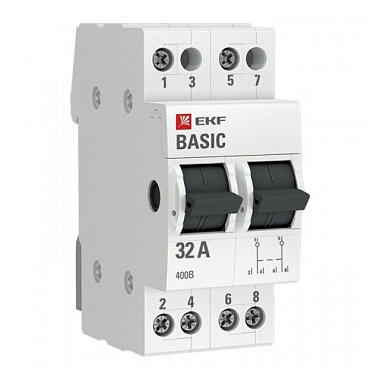 Переключатель Ekf Proxima трехпозиционный ТПС-63 2P 32А TPS232