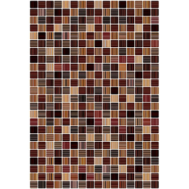 Плитка настенная Керамин Гламур 3Т 27,5*40 см коричневый*