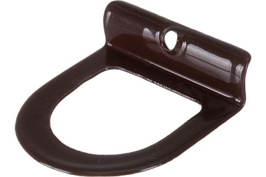 Ручка москитной сетки Левша металл коричневая 2 шт. У1-0432.К