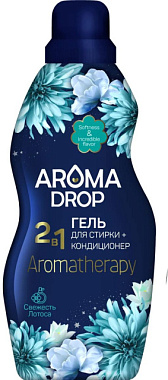 Гель для стирки Aroma Drop Aromatherapy 2в1 Свежесть лотоса 1 л