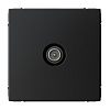 Розетка Systeme Electric ArtGallery TV оконечная 1DB механизм карбон GAL001091