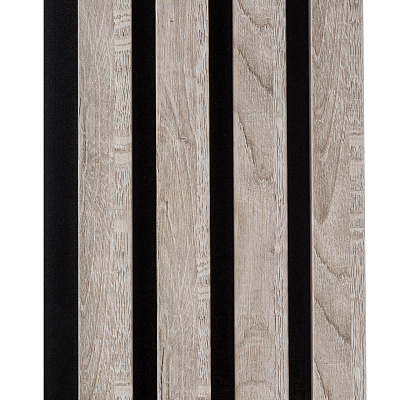 Панель МДФ 3D Line Modern L03 Ель серебристая 2,75 м