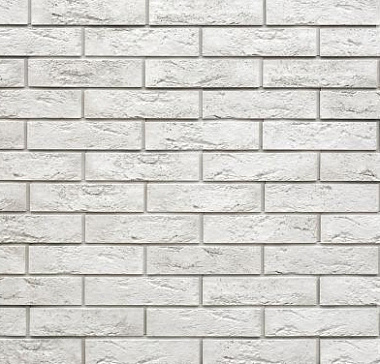 Декоративная гипсовая плитка Monte Alba Лофт брик белый 1,04 м2 плоскостной шов 0,7 см А330-00