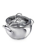 Кастрюля Regent Inox Costo стекл крышка 2,8 л 18*11 см 93-CO-01-03***