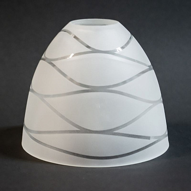 Плафон Росток Этюд 139 Нити белый Е27 d140 h120 b42 987654972