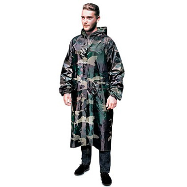 Дождевик Celltix плащ на кнопках XXXXL прорезиненный хаки 180 Мкр 767069