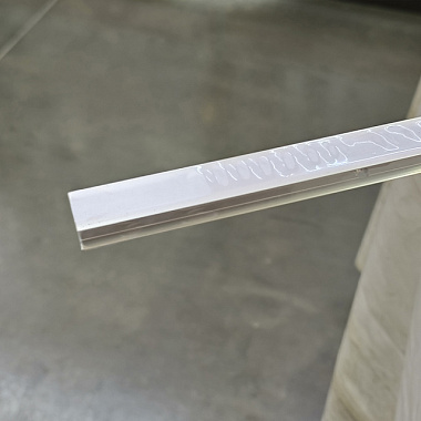 Профиль Cezar Panel S угловой алюминиевый серебро 0,9 м W-AL-P.S-C0-090