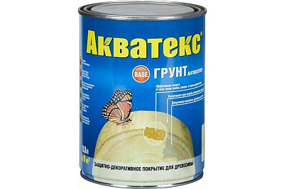 Грунт-антисептик Акватекс 0,8 кг