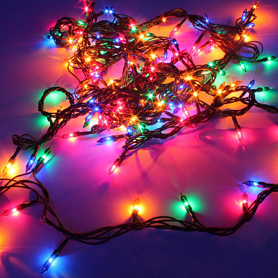 Гирлянда Snowhouse 50 разноцветных минилампочек 2 режима мигания ES00050/2F