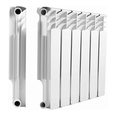 Радиатор МеталлСервис Therma Q1 биметаллический 500/80 6 секций 119 Вт