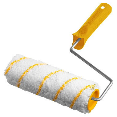 Валик Stayer Girpaint малярный полиакрил все виды ЛКМ 48*180 мм бюгель 8 мм ворс 12 мм 0314-18_z02