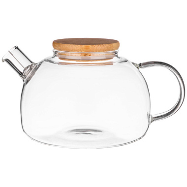 Чайник Agness Native заварочный с бамбуковой крышкой 900 мл 250-118