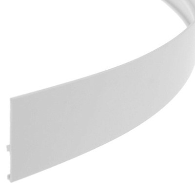 Бленда ДДА для карнизов орнамент Винтаж Белая 65 мм