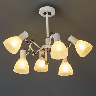 Люстра Schaffner Interna 5040-6 6*E14/40W 68*68*44 см