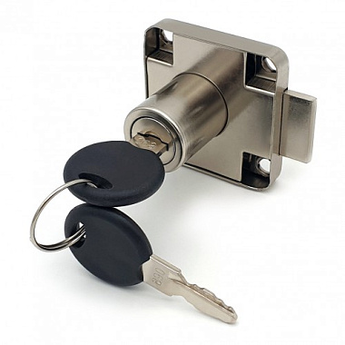 Замок мебельный Soller 138-22M с ответ пл хром 11423