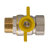 Кран шаровой СТМ ГАЗ газовый бабочка 1/2" г/ш CGFMB012