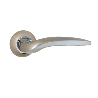 Ручка Vettore на раздельном основании R07.047 SN/CP сатин/хром 