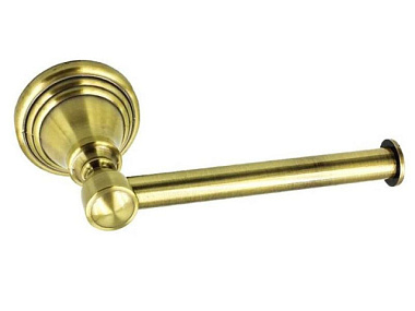Бумагодержатель Bath Plus Bronx gold без крышки BXG-65710A