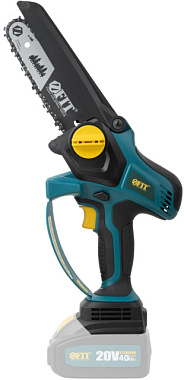 Пила Fit цепная бесщеточная 20В 7,5 м/сек 150 6" 145 мм 36 40 мл рез накл коробка 79928***